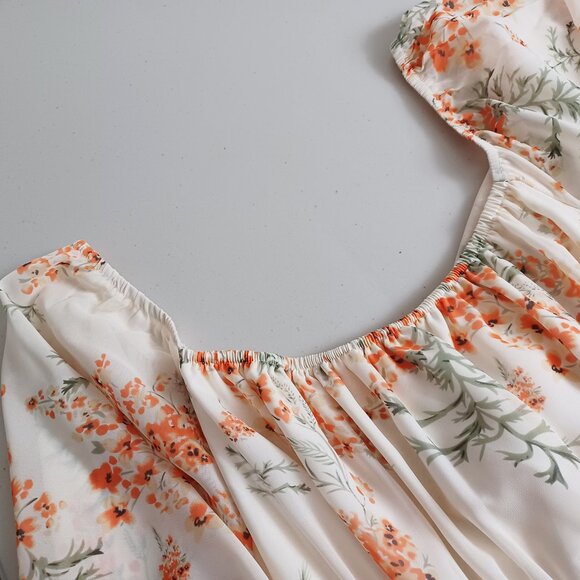 Sopliagon Square Neck Tie-back Mini Dress - Picture 4 of 15